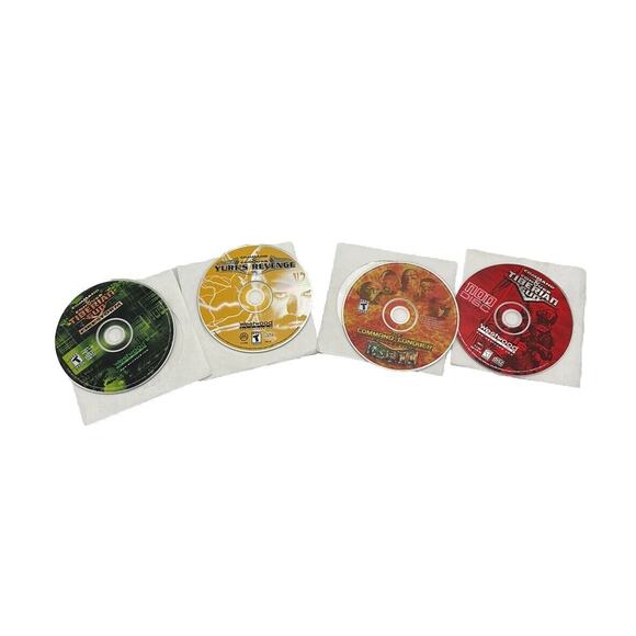 Command & Conquer Lot - Tiberian Sun, Firestorm, Yuris Revenge, Collection Disc - Picture 1 of 5